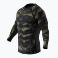 SMMASH Tiger Armour ανδρικό μακρυμάνικο rashguard μαύρο-πράσινο RSO3 3