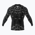 SMMASH Venomous ανδρικό μακρυμάνικο rashguard μαύρο και λευκό RSO3 2