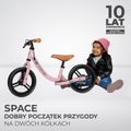 Ποδήλατο Cross-country Space βαθύ ροζ της Kinderkraft 10