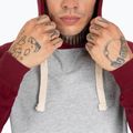 Ανδρικό φούτερ Pitbull West Coast Hooded Small Logo grey/burgundy 6