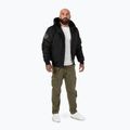 Ανδρικό χειμωνιάτικο μπουφάν Pitbull Beejay 2 Hooded Bomber black 2