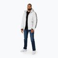 Pitbull West Coast ανδρικό Airway 4 Padded Hooded down jacket με κουκούλα off white 2