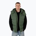 Pitbull West Coast ανδρικό χειμερινό μπουφάν Perseus Hooded Vest olive