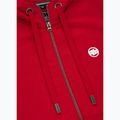 Ανδρικό φούτερ Pitbull Small Logo Hooded Zip red 3