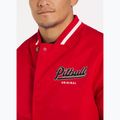 Pitbull West Coast ανδρικό μπουφάν Seabridge Varsity κόκκινο 4