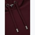 Ανδρικό φούτερ Pitbull Small Logo Hooded burgundy 3