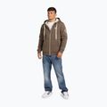 Ανδρικό φούτερ Pitbull Zip Sherpa 2 Ruffin Hooded brown 2