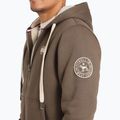 Ανδρικό φούτερ Pitbull Zip Sherpa 2 Ruffin Hooded brown 4