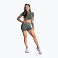 Γυναικείο σορτς προπόνησης Gym Glamour Seamless χακί 2