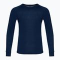 WOOLCANO Merino ανδρικό σετ θερμικών εσωρούχων SET0540 navy blue 6