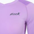 Γυναικείο μακρυμάνικο Rashguard HOOK FIGHTING Base μοβ 3