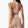 Carpatree Yasmine Seamless μπεζ σουτιέν προπόνησης με πέτρινη πλύση 2