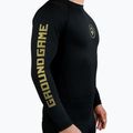 Ανδρικό Ground Game Athletic Gold Rashguard μαύρο RASHATHGOLDLS 2