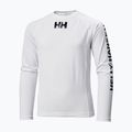 Helly Hansen Waterwear Rashguard Jr παιδικό t-shirt λευκό 34026_001