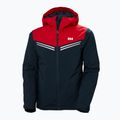 Ανδρικό μπουφάν σκι Helly Hansen Alpine Insulated μπλε και κόκκινο 65874_597 6