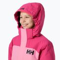 Παιδικό μπουφάν για σκι Helly Hansen Level sugar pink 3