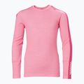 Helly Hansen JR Lifa Merino Midweight sugar ροζ παιδικό σετ θερμικών εσωρούχων 5