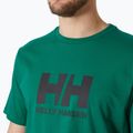 Ανδρικό μπλουζάκι Helly Hansen Logo 2.0 emerald 3