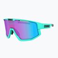 Bliz Fusion Nano Optics Nordic Light S2 γυαλιά ποδηλασίας ματ τυρκουάζ/μπεγκόνια/βιολετί μπλε multi 4