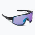 Bliz Fusion Nano Optics Nordic Light S2 ματ μαύρο/μπεγκόνια/βιολετί μπλε πολυ ποδηλατικά γυαλιά 2