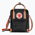 Fjällräven Kanken Rainbow Sling 2.5 l μαύρο/ελαφρό τόξο