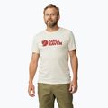 Fjällräven ανδρικό t-shirt Logo chalk white