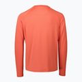 Ανδρικό ποδηλατικό μακρυμάνικο POC Reform Enduro Jersey ammolite coral 2