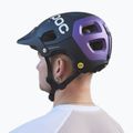 Κράνος ποδηλάτου POC Tectal Race MIPS uranium black/sapphire purple metallic/matt 9