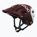 Κράνος ποδηλάτου MTB POC Tectal Race MIPS garnet red/hydrogen white matt 2