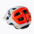 Κράνος ποδηλάτου POC Tectal Race MIPS NFC hydrogen white/fluorescent orange avip 4