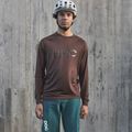 Ανδρικό ποδηλατικό μακρυμάνικο POC Reform Enduro Jersey axinite brown 5