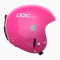 Παιδικό κράνος σκι POC POCito Skull fluorescent pink 3