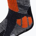 X-Socks Ski Rider 4.0 γκρι κάλτσες XSSSKRW19U 3