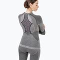 Γυναικείο θερμικό φούτερ X-Bionic Merino μαύρο/γκρι/μαγνήσιο 5