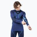 Ανδρικό θερμικό φούτερ X-Bionic Merino σκούρο μπλε του ωκεανού/μπλε του ουρανού