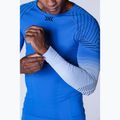 Ανδρικό πουκάμισο X-Bionic Invent Fx blossom blue/light grey thermo-active longsleeve 3