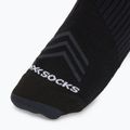 X-Socks Run Expert Silk Merino Crew x μαύρες/ανοιχτές γκρι κάλτσες 3