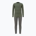 Παιδικά θερμικά εσώρουχα ODLO Active Warm Eco Long steel grey melange/matte green 7