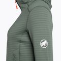 Mammut γυναικείο fleece φούτερ Taiss Light ML με κουκούλα σκούρο νεφρίτη/μαύρο 8