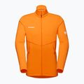 Ανδρικό φούτερ πεζοπορίας Mammut Aconcagua Light ML tangerine 4