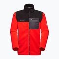 Ανδρικό φούτερ πεζοπορίας Mammut Innominata ML mammut red/black 4