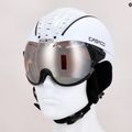 CASCO κράνος σκι SP-2 Carbonic Visor λευκό 07.3737 11