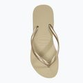 Γυναικείες σαγιονάρες Havaianas Slim sand grey / light golden 5