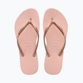 Γυναικείες σαγιονάρες Havaianas Slim ροζ H4000030 8