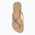 Γυναικείες σαγιονάρες Havaianas Slim Crystal Sw II rode gold 5