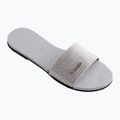 Γυναικείες παντόφλες Havaianas You Malta Metallic ice grey 8