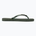 Γυναικείες σαγιονάρες Havaianas Square Logo Metallic green olive 2