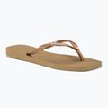 Γυναικείες σαγιονάρες Havaianas Square Logo Metallic rose gold / rose gold