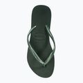 Γυναικείες σαγιονάρες Havaianas Slim Crystal Sw II olive green 6