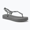 Γυναικεία σανδάλια Havaianas Luna Flatform grey steel